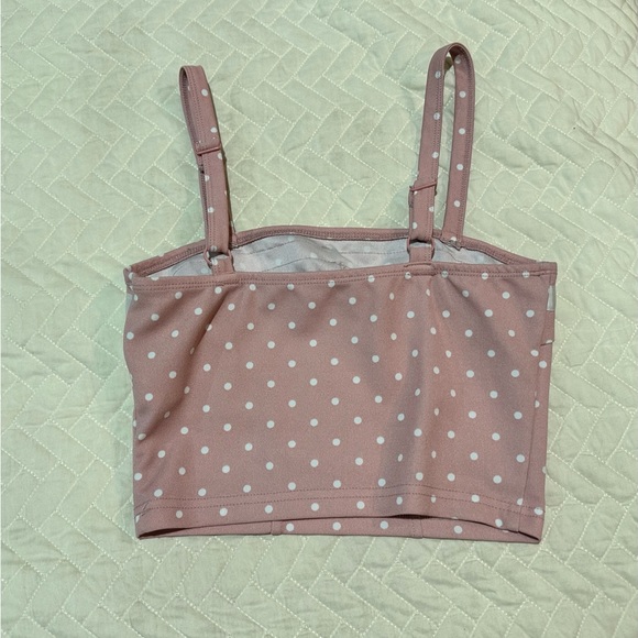 Pink bow tank - Picture 3 of 3